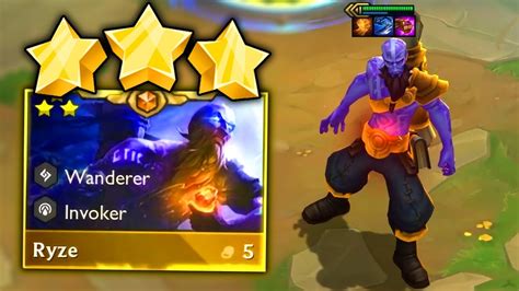 Ryze 3 Star 1v9 The Hidden Monster Of Tft Set 9 Youtube