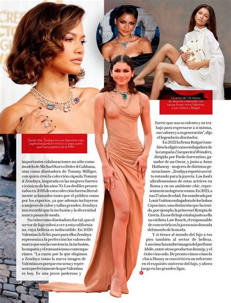 Zendaya In Vanidades Mexico March Hawtcelebs