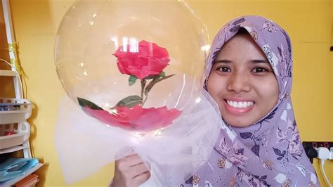 Tutorial Bobo Balloon Bouquet Shopee How To Make Flower In Balloon