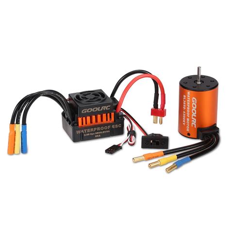 Goolrc Upgrade Waterproof Kv Brushless Motor With A Esc