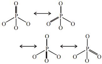 In PO4^3– ion, the formal charge on each O atom and P–O bond order are respectively - Sarthaks ...