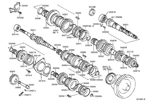 Bearing For Output Shaft Rear Toyota Yoshiparts