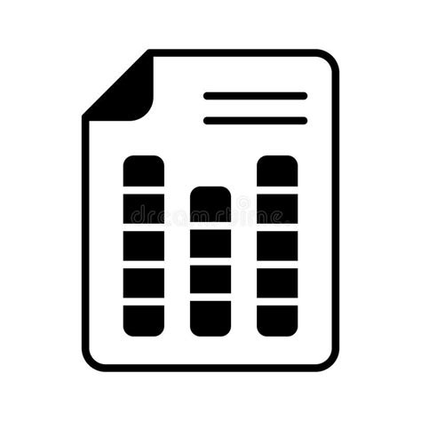 Graphical Representation Of A Business Report Modern Vector Of Data