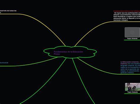 Fundamentos De La Educaci N F Sica Mind Map