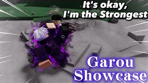 Garou Showcase The Strongest Battlegrounds Roblox Hero Hunter Update