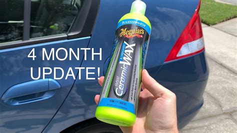 Hybrid Ceramic Liquid Wax 4 Month Durability Update YouTube