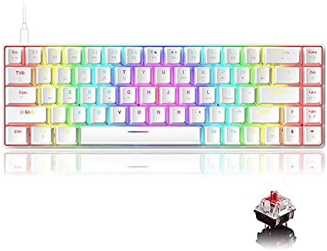 Xpg Teclado Gamer Mecanico Summoner Mini Switch Red Rgb Usb Blanco