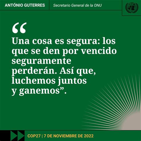 Onu México On Twitter La Crisis Climática Es La Batalla De Nuestras