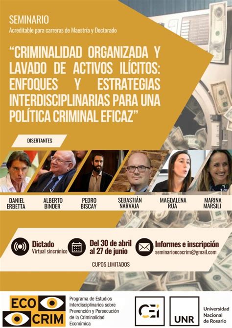 Seminario Criminalidad Organizada Y Lavado De Activos Il Citos