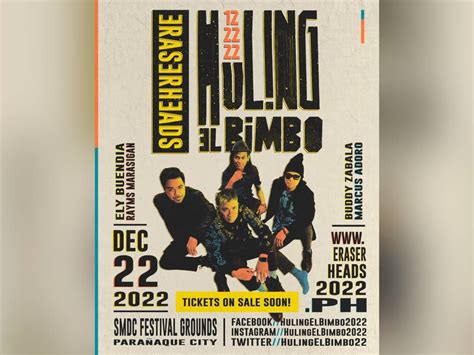 Eraserheads Announces Reunion Concert