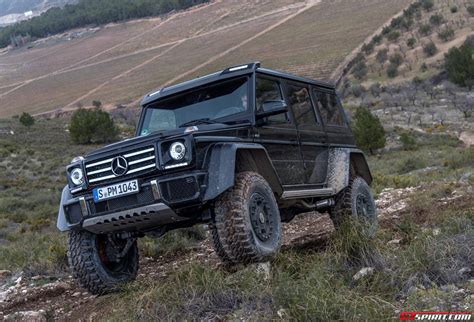 Exclusive Mercedes Benz G500 4x4² Review GTspirit