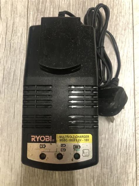 Ryobi Msbc V V Multi Volt Slide On Type Battery Charger