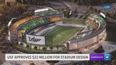 USF leaders approve $22M design cost for new football stadium | wtsp.com