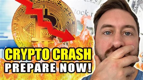 Crypto Crash Coming Prepare Now With Bitcoin Price Levels Youtube