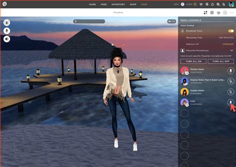 Using Voice on IMVU Desktop