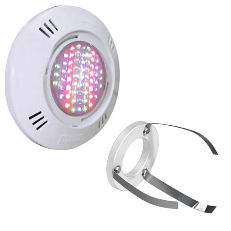 Ilumina O Led Piscina Smd W Rgb Adaptador Garras Sodramar