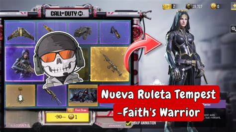 Nueva Ruleta De La Tempest Spiteful Faith Codmobile YouTube