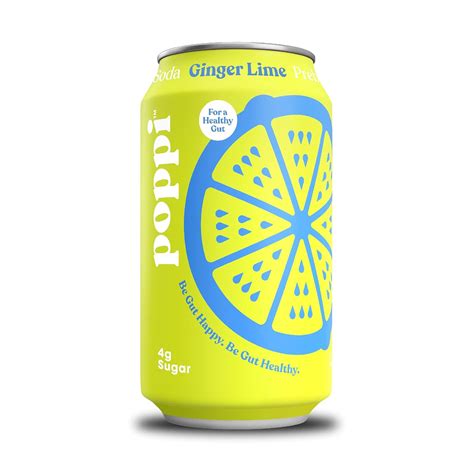 Amazon Poppi A Healthy Sparkling Prebiotic Soda W Real Fruit