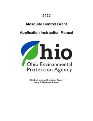 Fillable Online Epa Ohio Epa Ohio Govstaticportals Mosquito Control