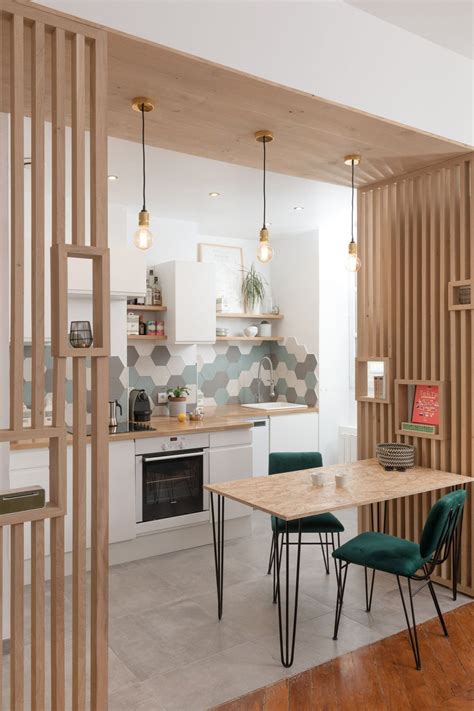 Une Cuisine Ouverte Dans Un Appartement Lyonnais Modern Kitchen