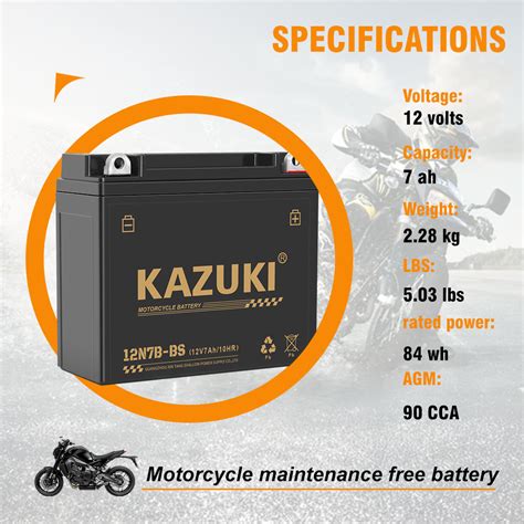 N B Bs V Ah Lead Acid Maintenance Free Motorbike Battery China