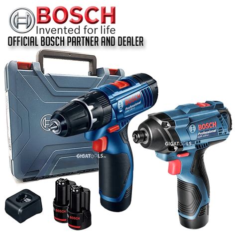 Bosch Gsb Li Gdr Li Professional Impact Drill Driver Combo