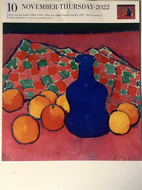 Blue Vase With Oranges 1907 In The Fauvist Style By Alex Flickr