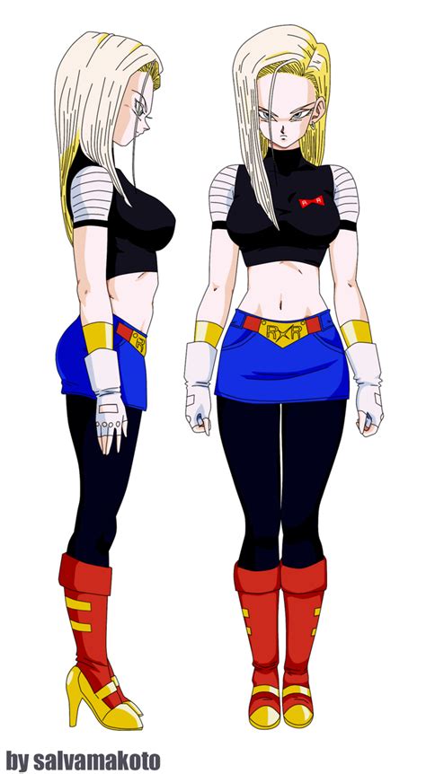 Super Android 18 By Salvamakoto R Dbz