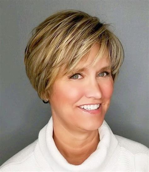 Over Caramel Bronde Pixie Bob Short Hair Cuts Short Hair Cuts For