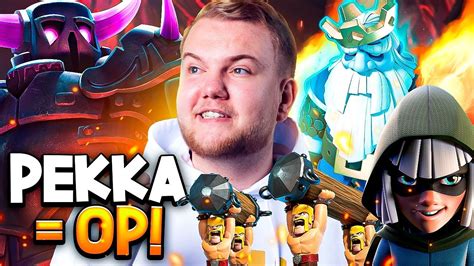 NEW META PEKKA BRIDGE SPAM DECK Clash Royale YouTube