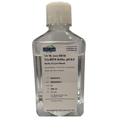 Te Buffer Low Edta Ph 80 500ml