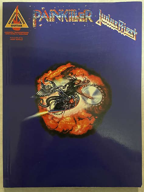 Judas Priest Painkiller Guitar Tab Tablature Book Reverb