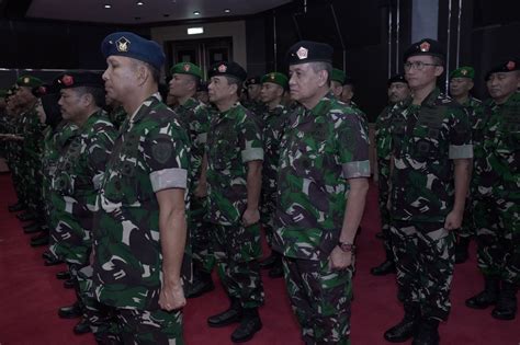 Kenaikan Pangkat Kapuskersin Tni Marsekal Pertama Tni Firman Dwi