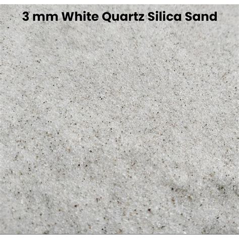 3 Mm White Quartz Silica Sand 50 Kg At Rs 3000tonne In Mysuru Id