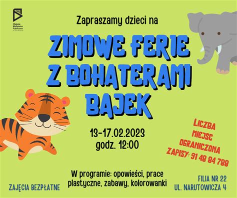 Ferie w bibliotece zobacz listę atrakcji