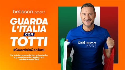 Betsson Sport Nuova Challenge Guardala Con Totti AGIMEG