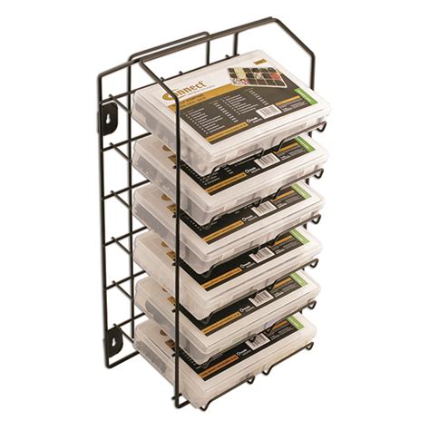 Connect Assorted Box Rack 6 Tier To Suit Trim Clip Boxes Euro Car Parts