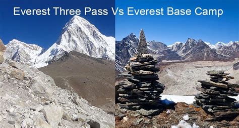 Three Passes Trek Vs Everest Base Camp Trek Checkout The Routes