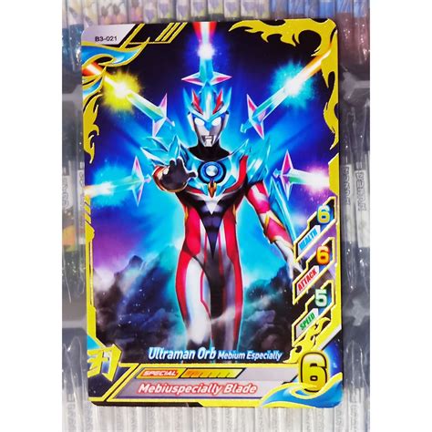 MY RB Ver 3 R Ultraman Orb B3 021 Scannable Ultraman Fusion Fight