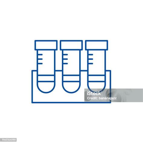 실험실 연구 라인 아이콘 개념입니다 실험실 연구 평면 벡터 기호 기호 개요 그림 0명에 대한 스톡 벡터 아트 및 기타 이미지