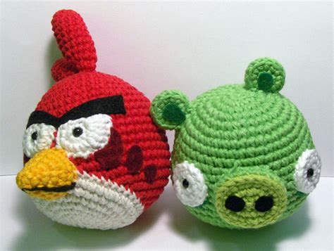 Free Amigurumi Crochet Patterns With Love For The Nerdy Angry Birds