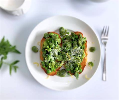 Broad Bean Bruschetta Recipe Cuisine Fiend