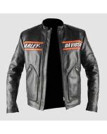 Winter Motorcycle Jacket With Leather By Bill Goldberg WWE Harley Davidson