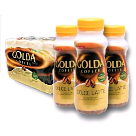 Promo Golda Coffee Dolce Latte Minuman Kopi Ml Botol Pcs