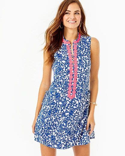 Lilly Pulitzer Womens Jonna High Collar Shift Romper Fashion Romper