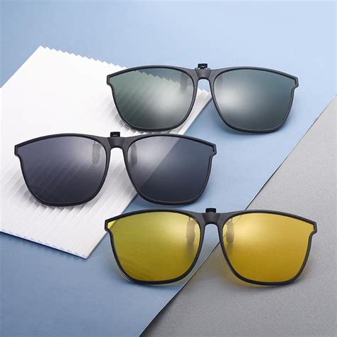 Buy Polarized Clip On Sunglasses Men Photochromic Polarised Women