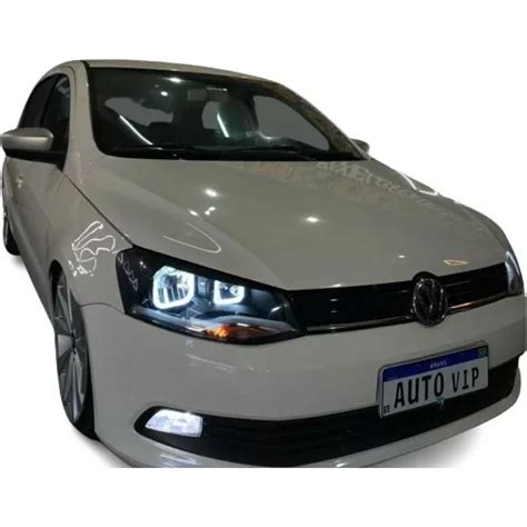 Angel Eyes Olho De Anjo Diurno Led Drl Vw Gol G Tipo U