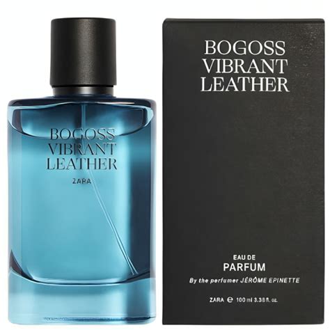 Free Shipping Zara Bogoss Vibrant Leather Cologne For Men Edp Eau De