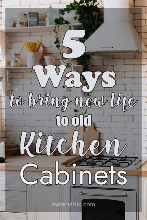 How To Update Kitchen Cabinets Without Replacing Them