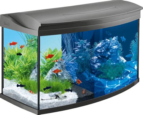 Tetra AquaArt 100 литров - панорамный аквариум с LED освещением купить ...